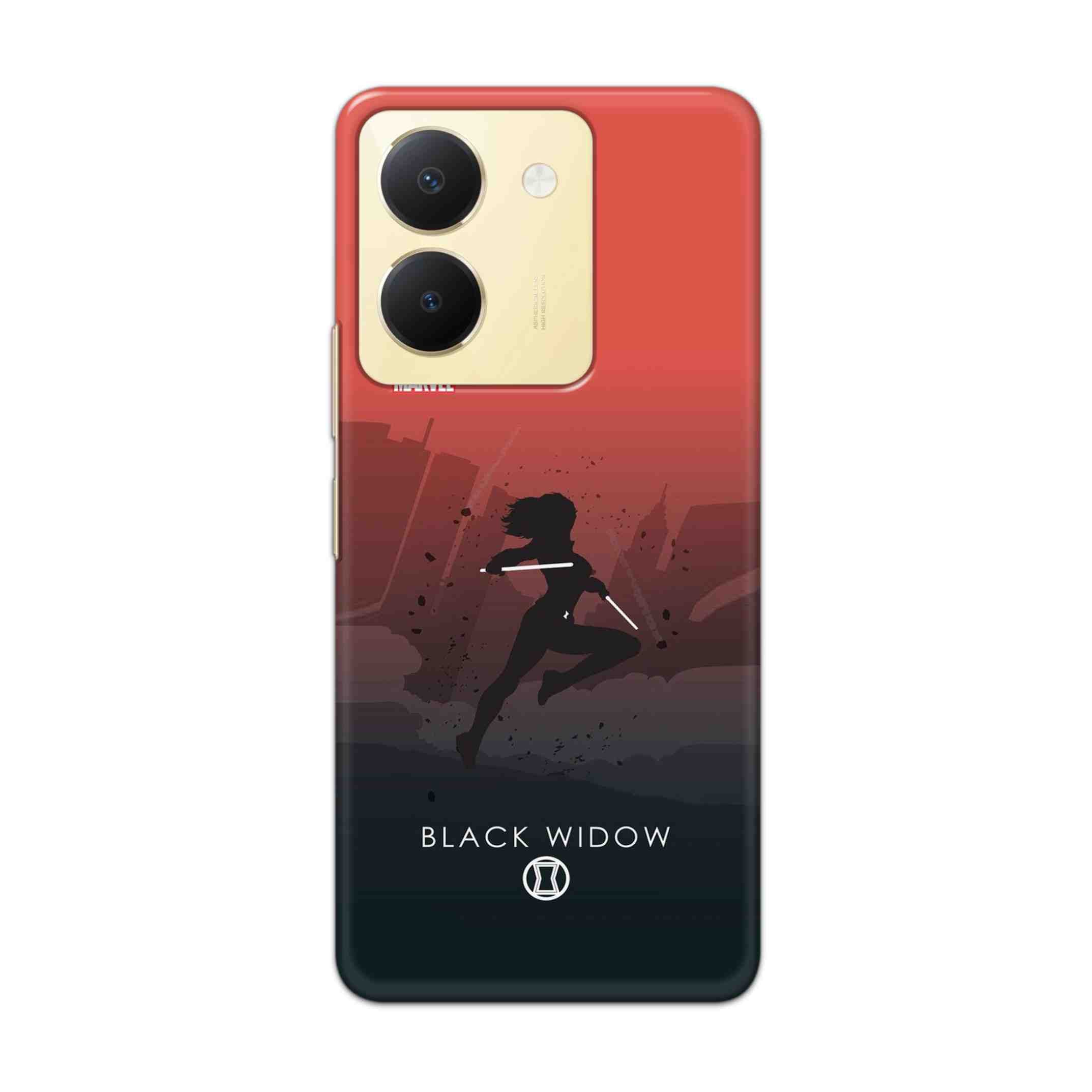 Buy Black Widow Hard Back Mobile Phone Case Cover For VIVO Y36 Online