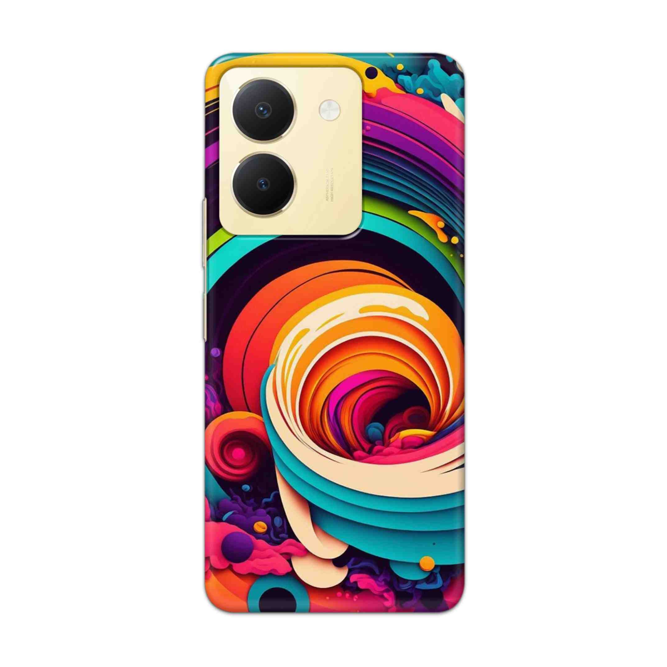 Buy Colour Circle Hard Back Mobile Phone Case Cover For VIVO Y36 Online