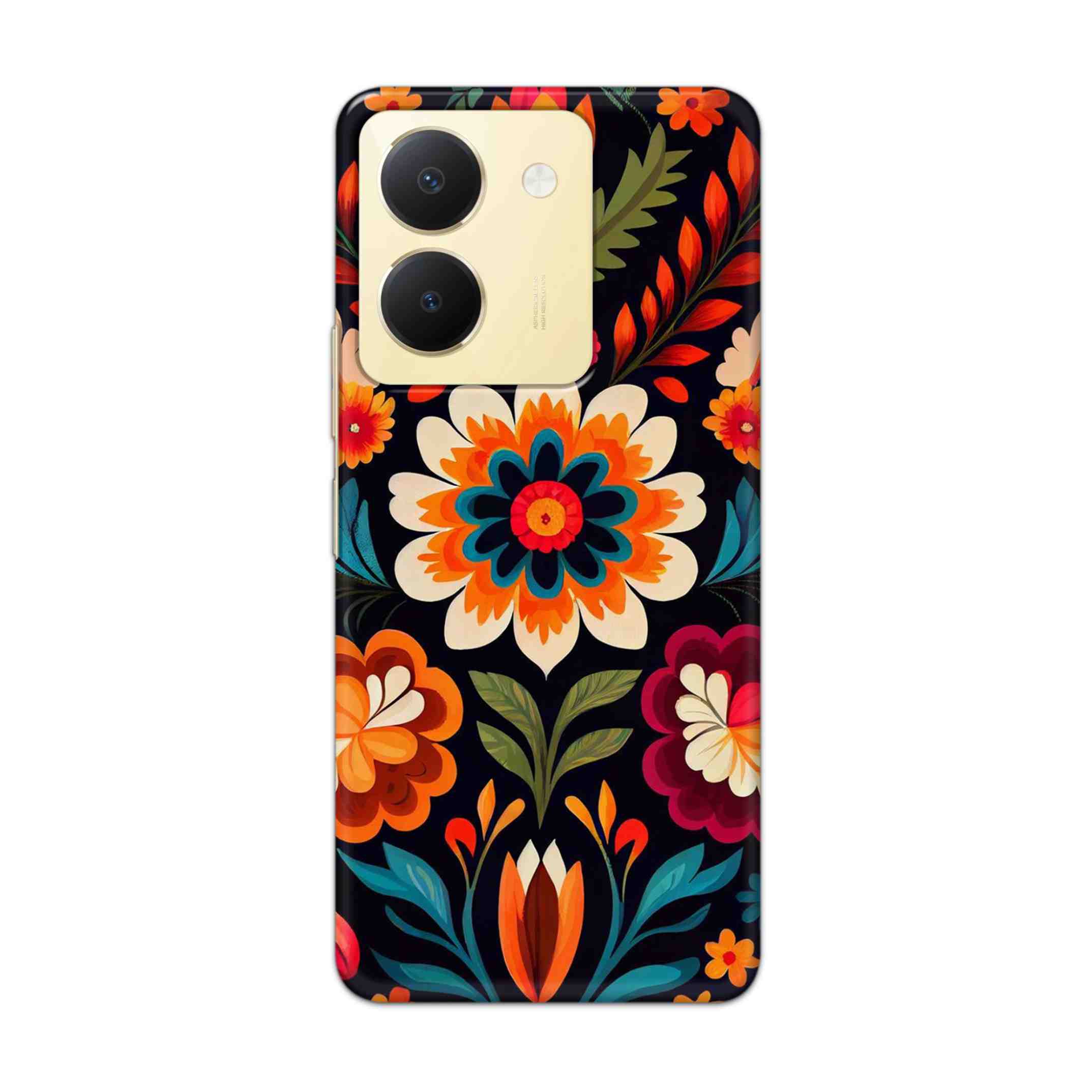 Buy Flower Hard Back Mobile Phone Case Cover For VIVO Y36 Online