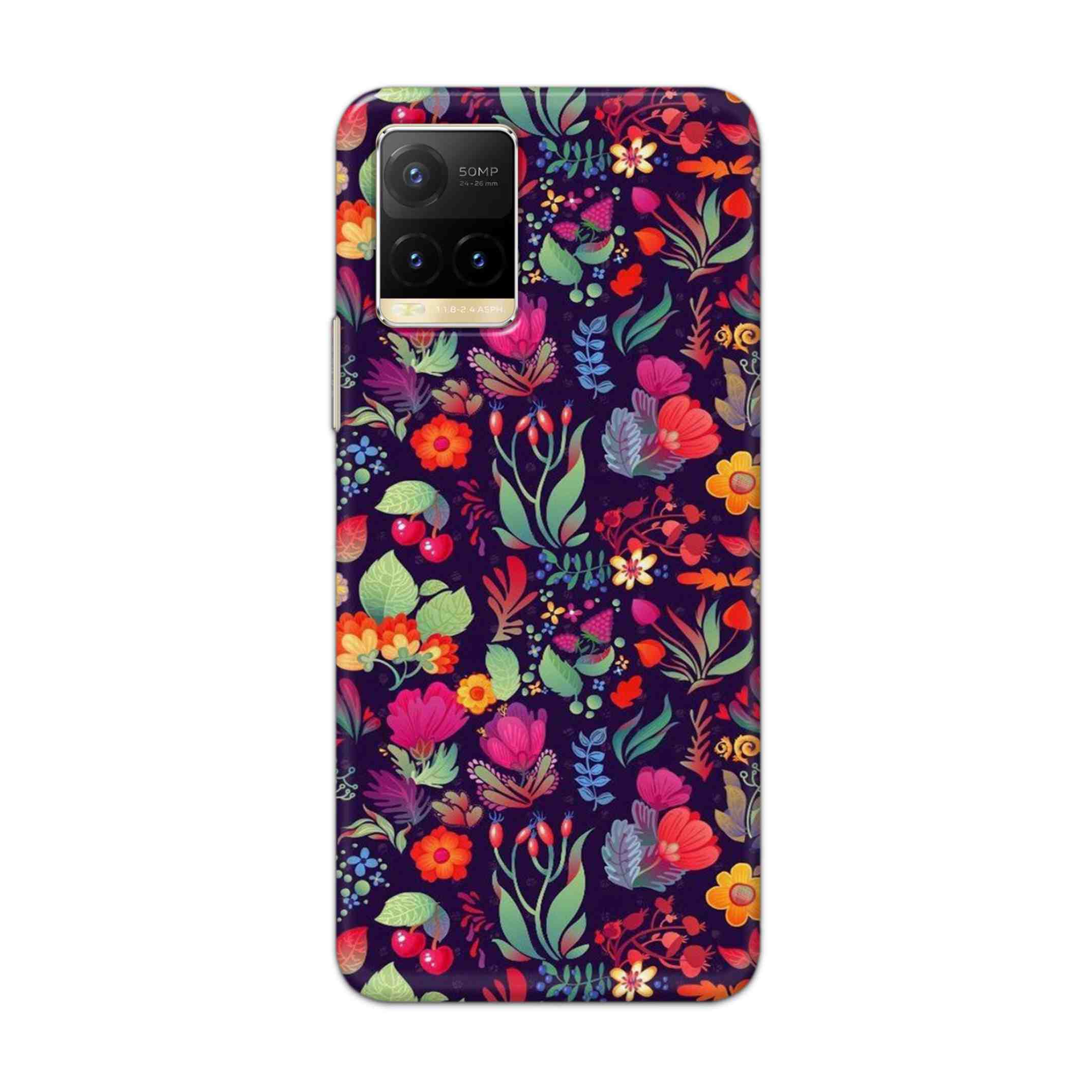 Buy Fruits Flower Hard Back Mobile Phone Case Cover For Vivo Y33T Online