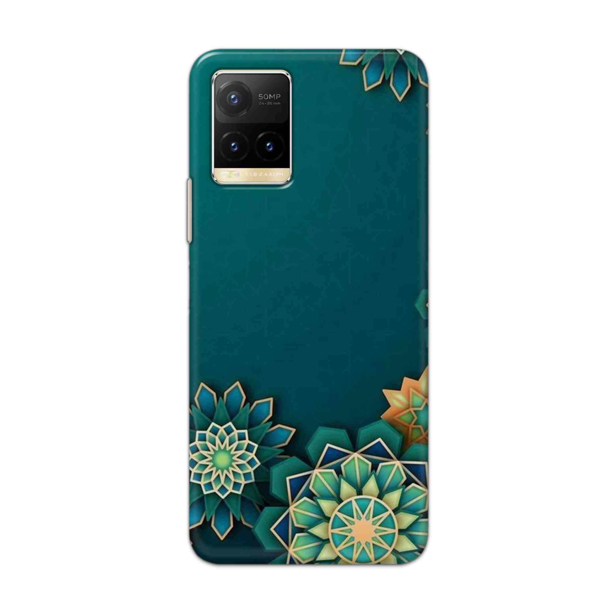 Buy Green Flower Hard Back Mobile Phone Case Cover For Vivo Y33T Online