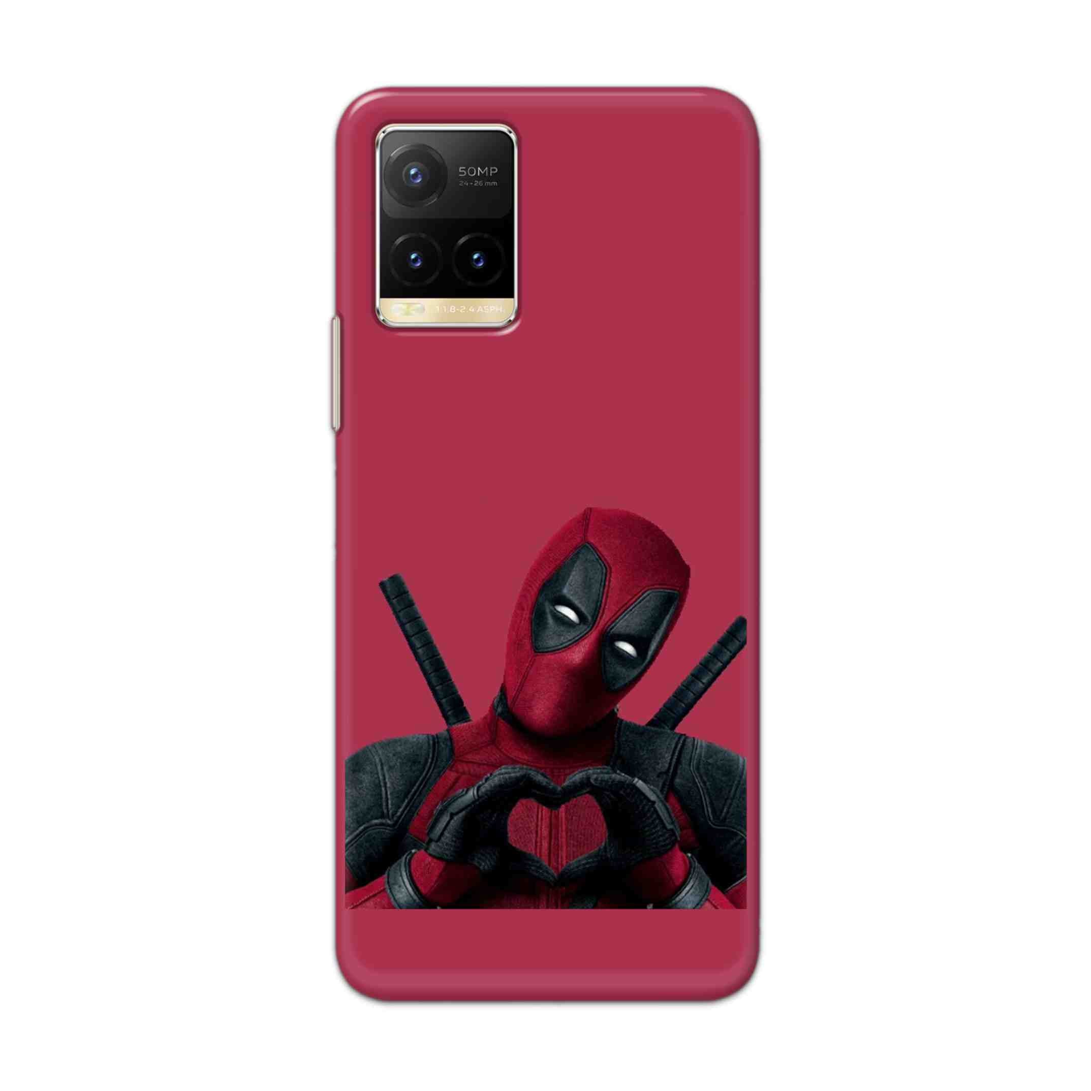 Buy Deadpool Heart Hard Back Mobile Phone Case Cover For Vivo Y33T Online