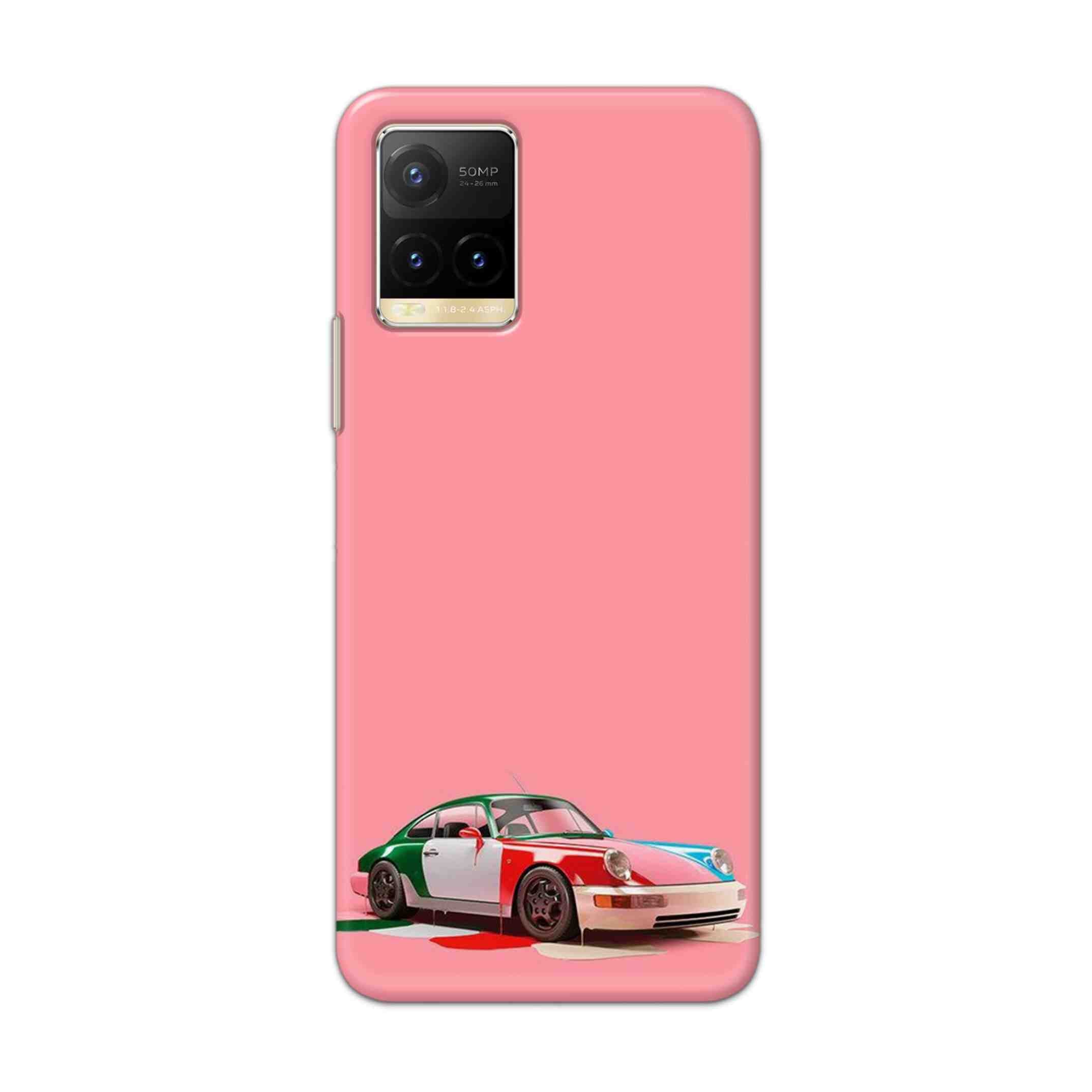 Buy Pink Porche Hard Back Mobile Phone Case Cover For Vivo Y33T Online