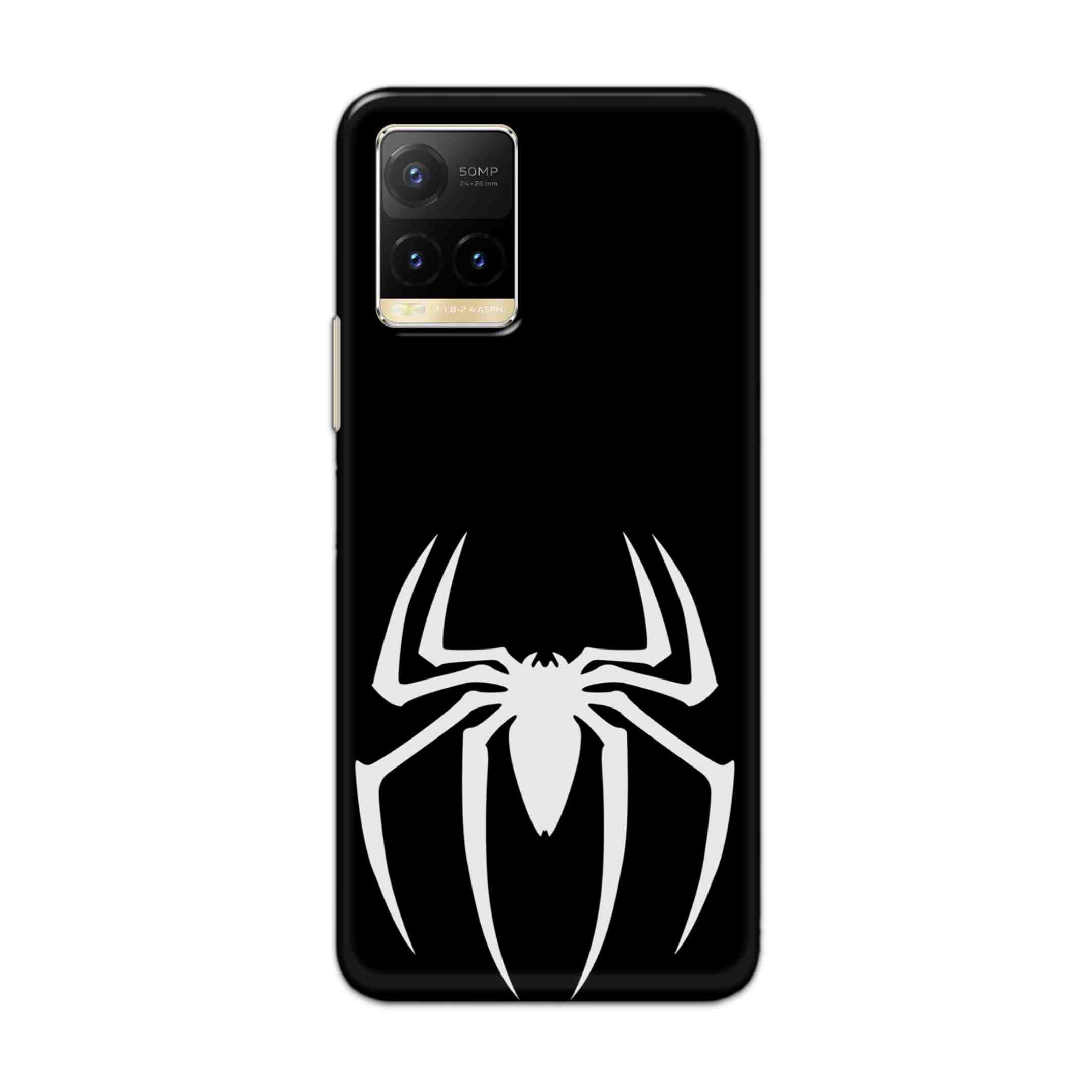 Buy Black Spiderman Logo Hard Back Mobile Phone Case Cover For Vivo Y33T Online