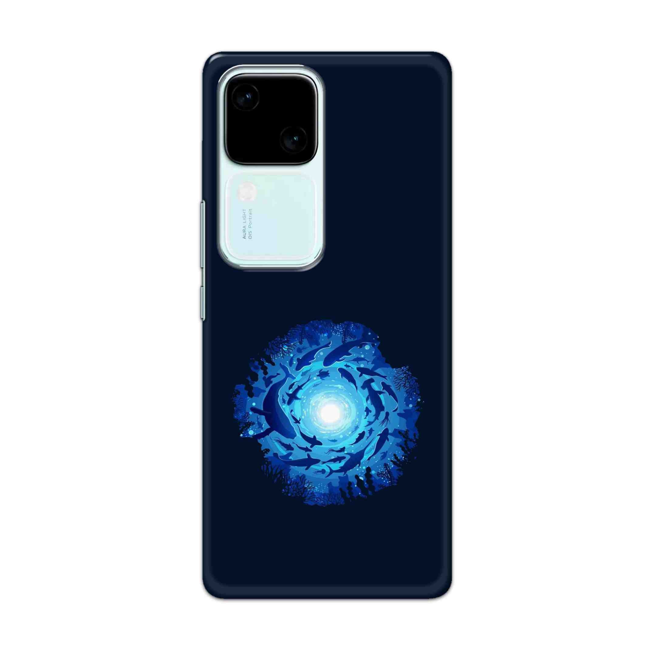 Buy Blue Whale Hard Back Mobile Phone Case Cover For vivo V30 Online