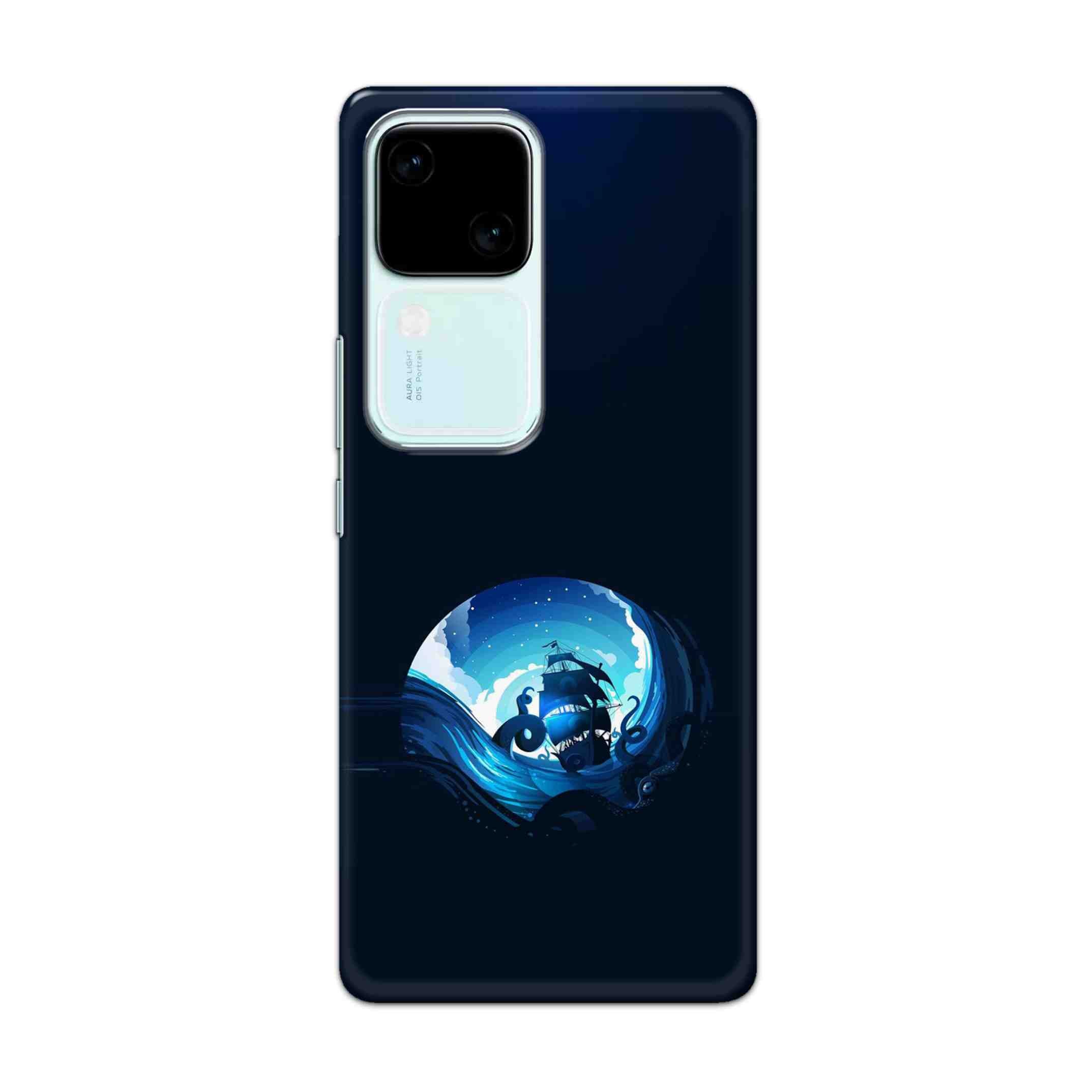 Buy Blue Sea Ship Hard Back Mobile Phone Case Cover For vivo V30 Online