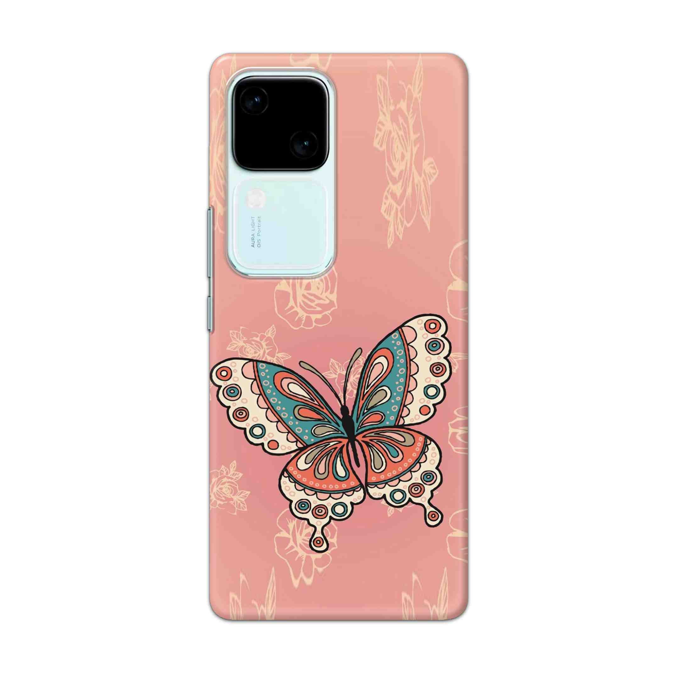 Buy Butterfly Hard Back Mobile Phone Case Cover For vivo V30 Online