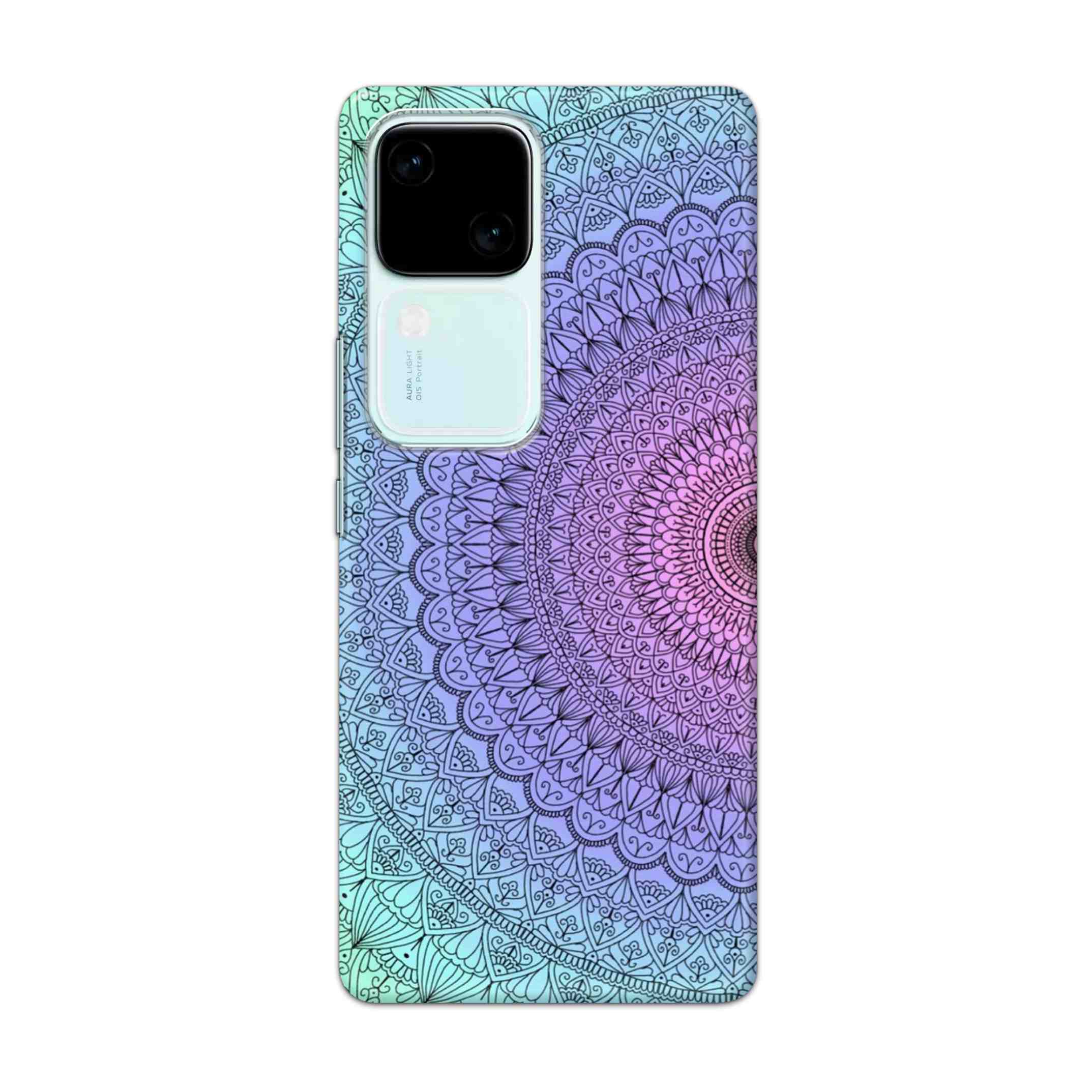 Buy Colourful Mandala Hard Back Mobile Phone Case Cover For vivo V30 Online