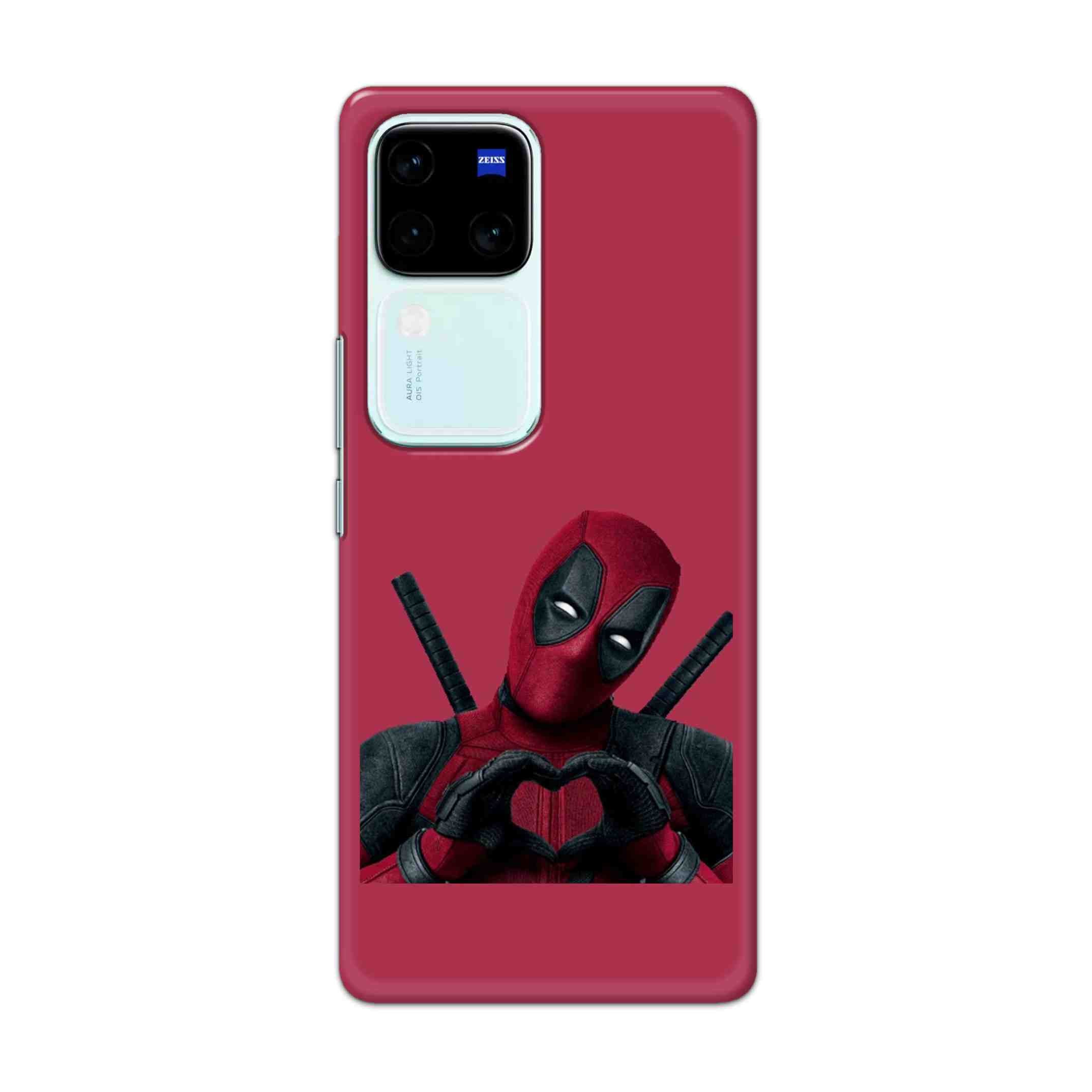 Buy Deadpool Heart Hard Back Mobile Phone Case Cover For vivo V30 Pro Online