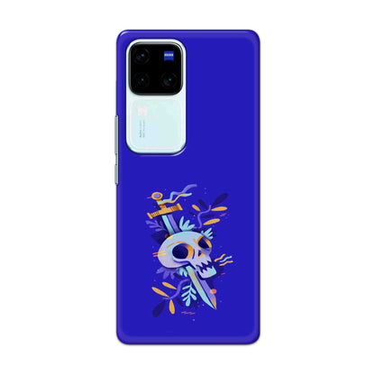 Buy Blue Skull Hard Back Mobile Phone Case Cover For vivo V30 Pro Online