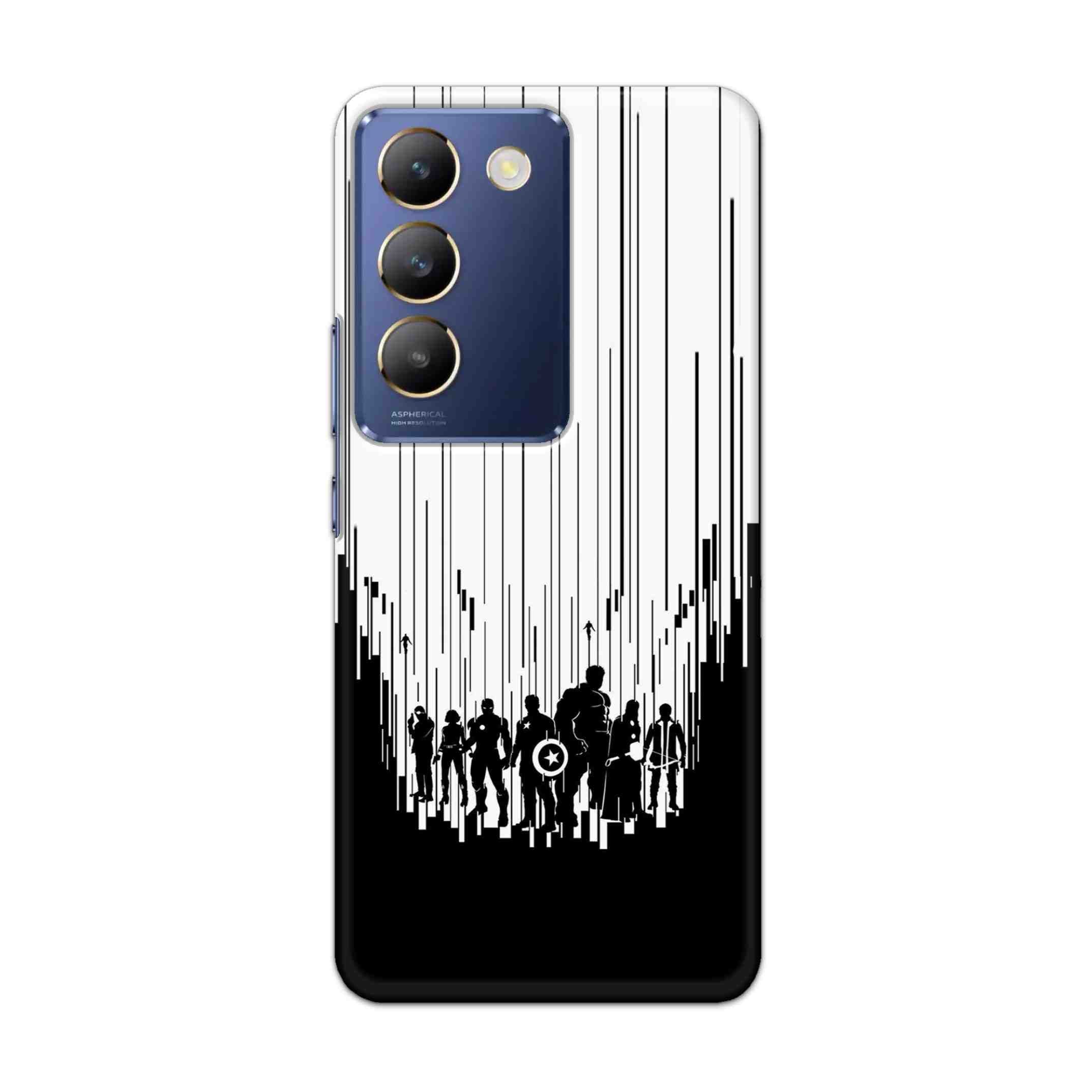 Buy Black And White Avengers Hard Back Mobile Phone Case Cover For vivo Y200E 5G 5GOnline