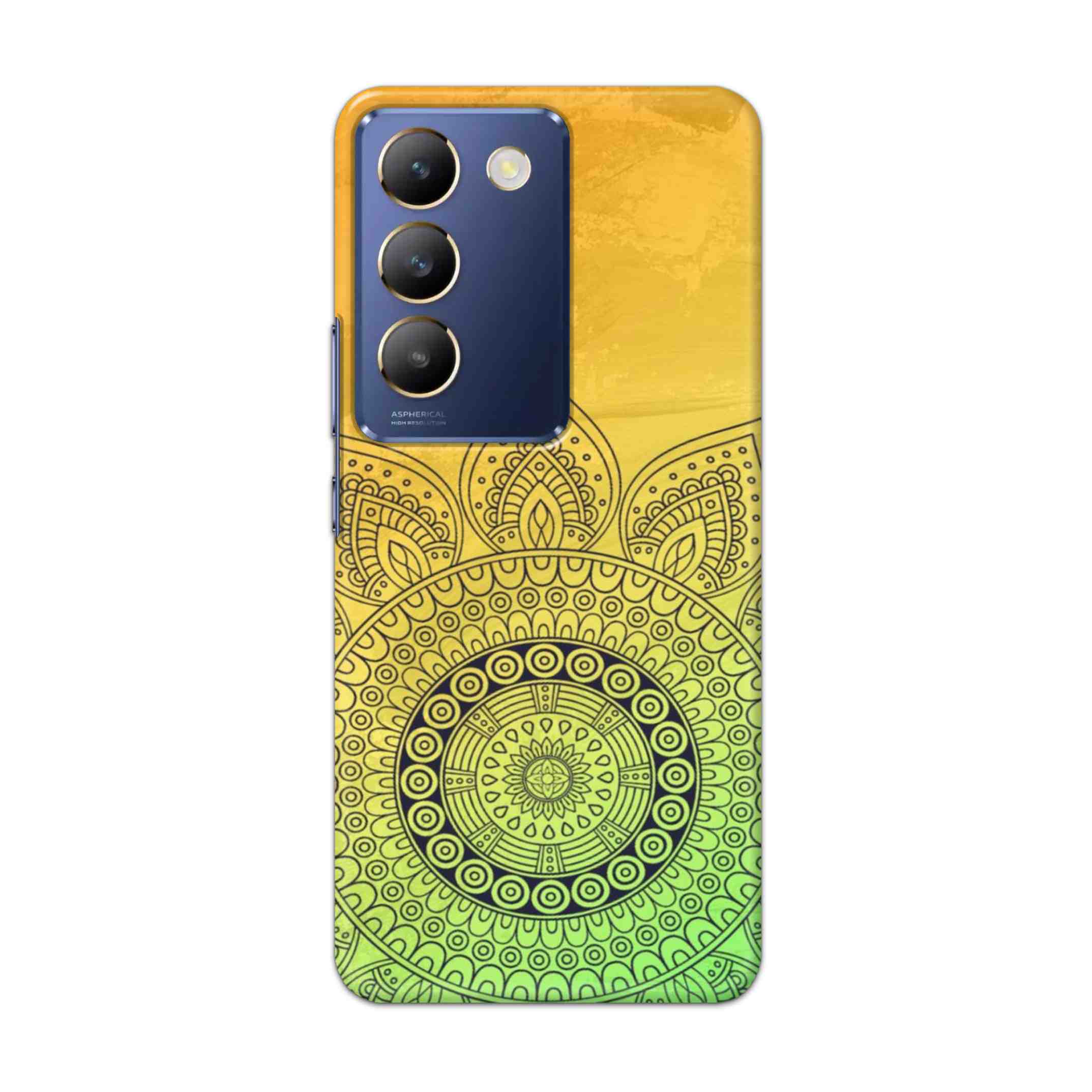 Buy Yellow Rangoli Hard Back Mobile Phone Case Cover For vivo Y200E 5G 5GOnline