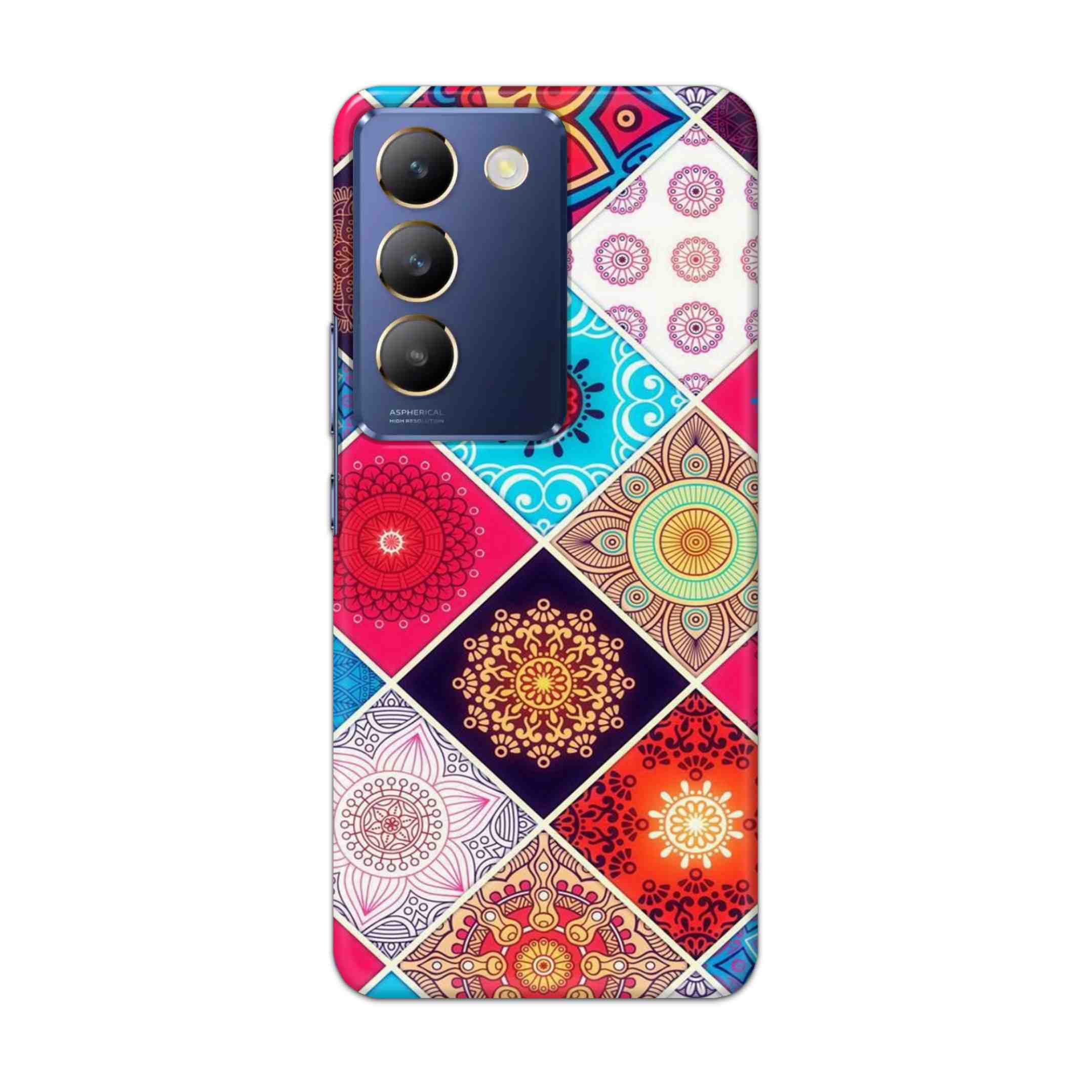 Buy Rainbow Mandala Hard Back Mobile Phone Case Cover For vivo Y200E 5G 5GOnline