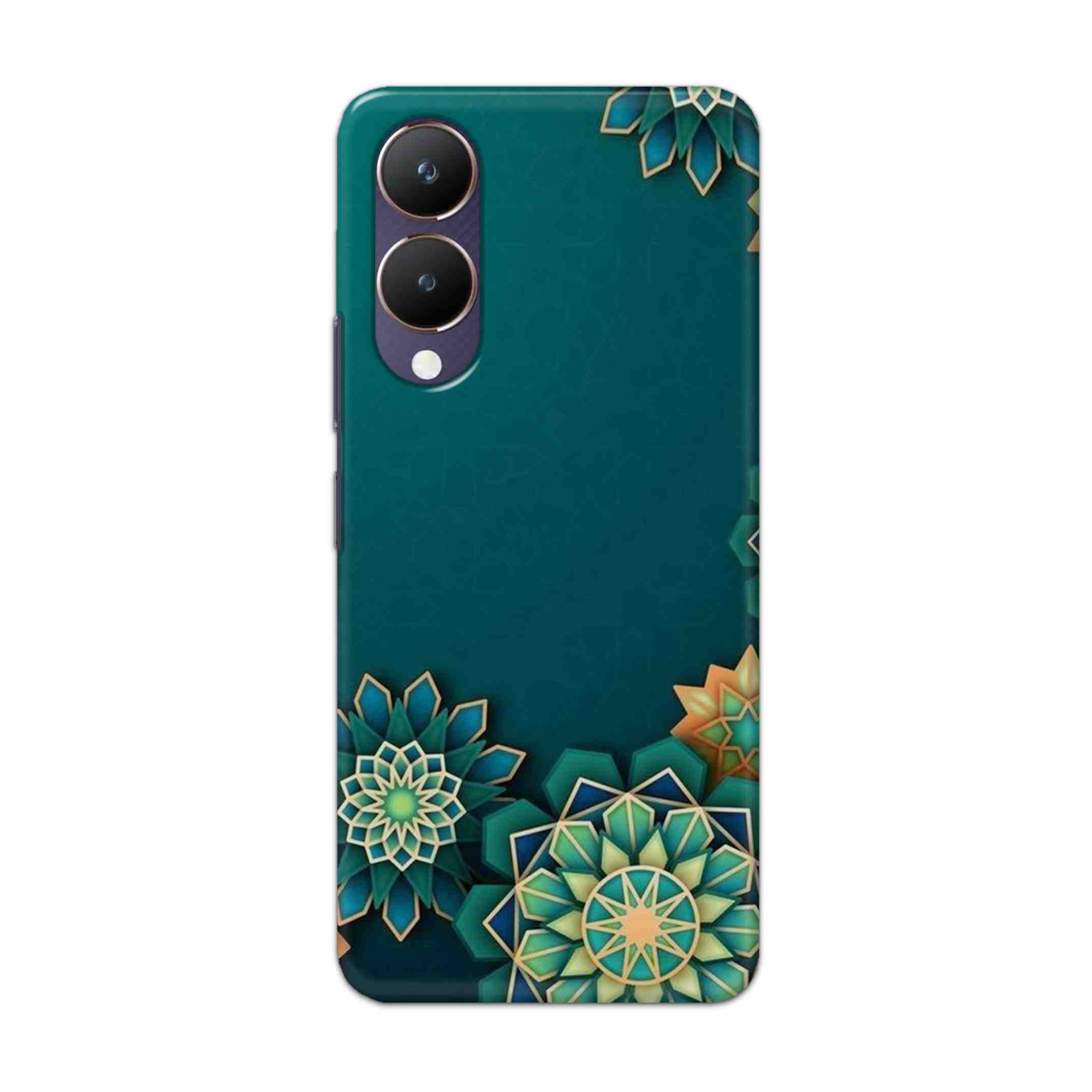 Buy Green Flower Hard Back Mobile Phone Case Cover For vivo Y28 5G Online