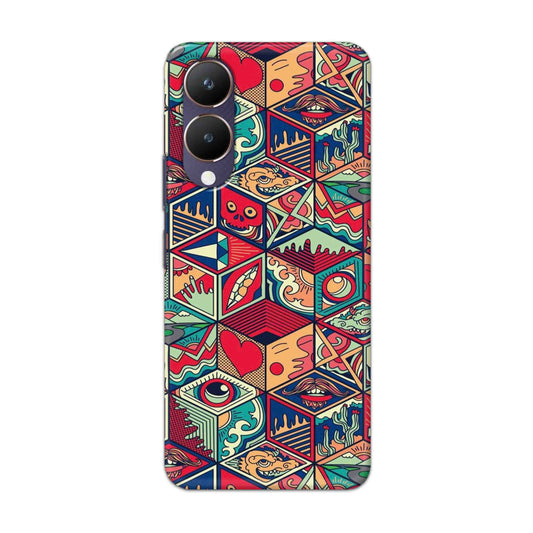 Buy Face Mandala Hard Back Mobile Phone Case Cover For vivo Y28 5G Online