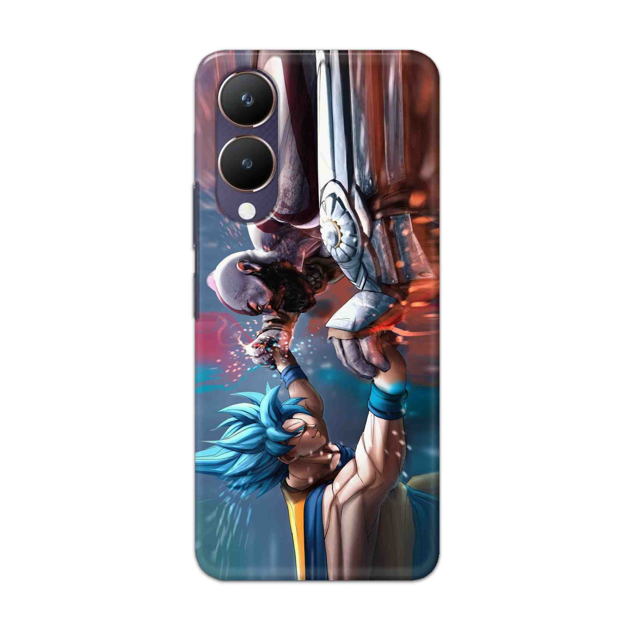 Buy Goku Vs Kratos Hard Back Mobile Phone Case Cover For vivo Y28 5G Online