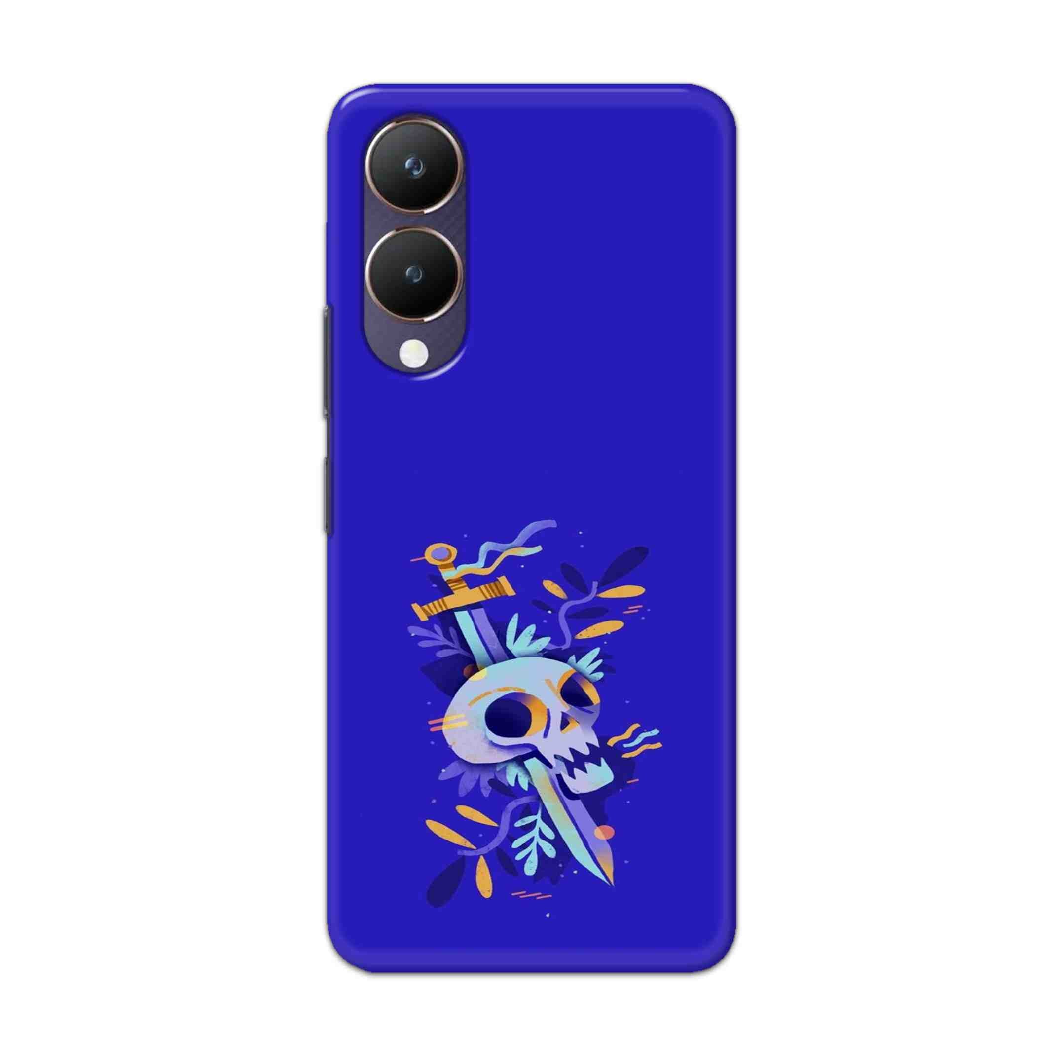 Buy Blue Skull Hard Back Mobile Phone Case Cover For vivo Y28 5G Online