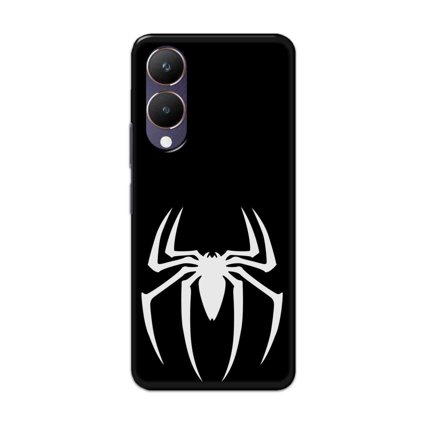 Buy Black Spiderman Logo Hard Back Mobile Phone Case Cover For vivo Y28 5G Online