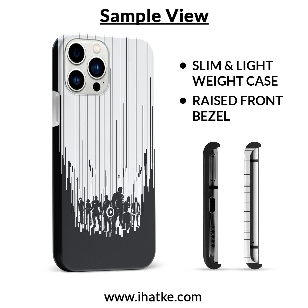 Buy Black And White Avanegers Hard Back Mobile Phone Case/Cover For Realme 11x 5G Online