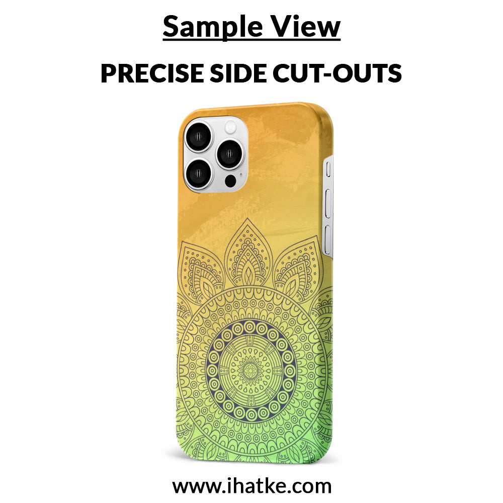Buy Yellow Rangoli Hard Back Mobile Phone Case Cover For OPPO A78 Online