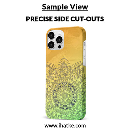 Buy Yellow Rangoli Hard Back Mobile Phone Case Cover For Vivo Y100 Online