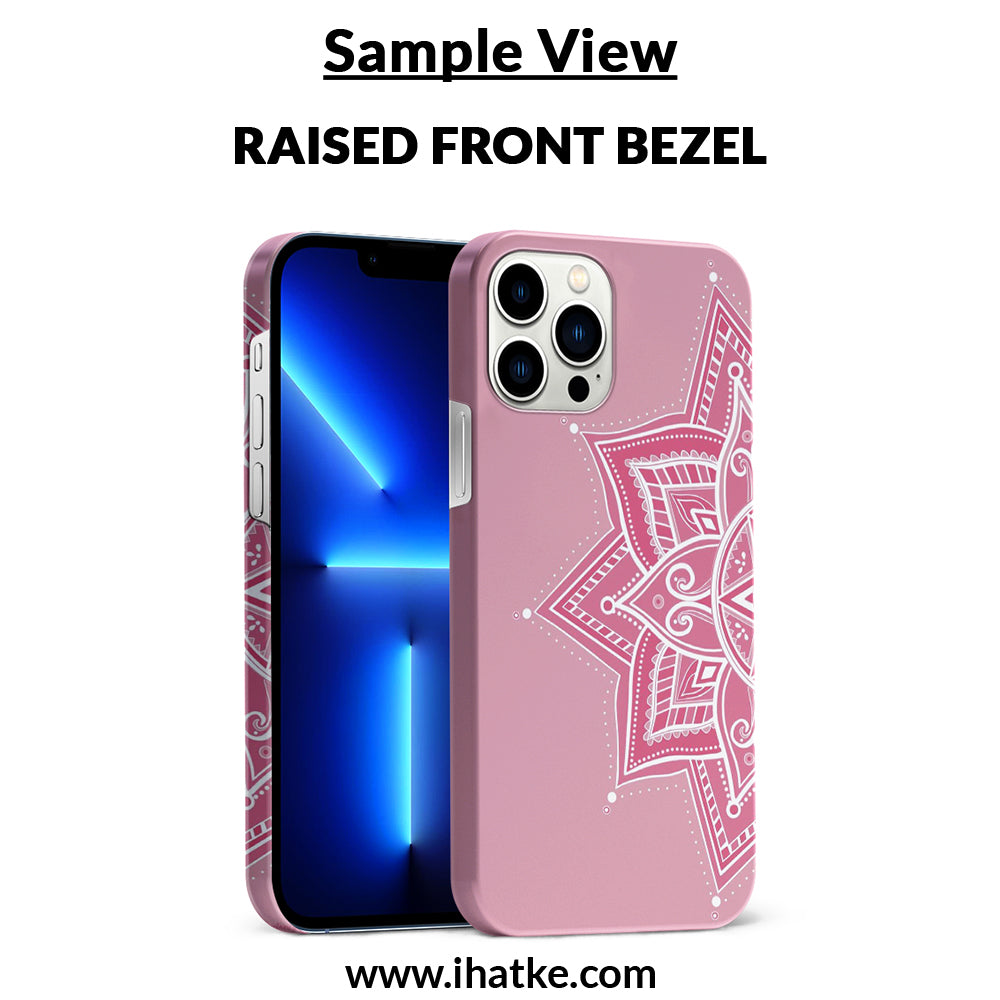 Buy Pink Rangoli Hard Back Mobile Phone Case Cover For OnePlus 7T Online