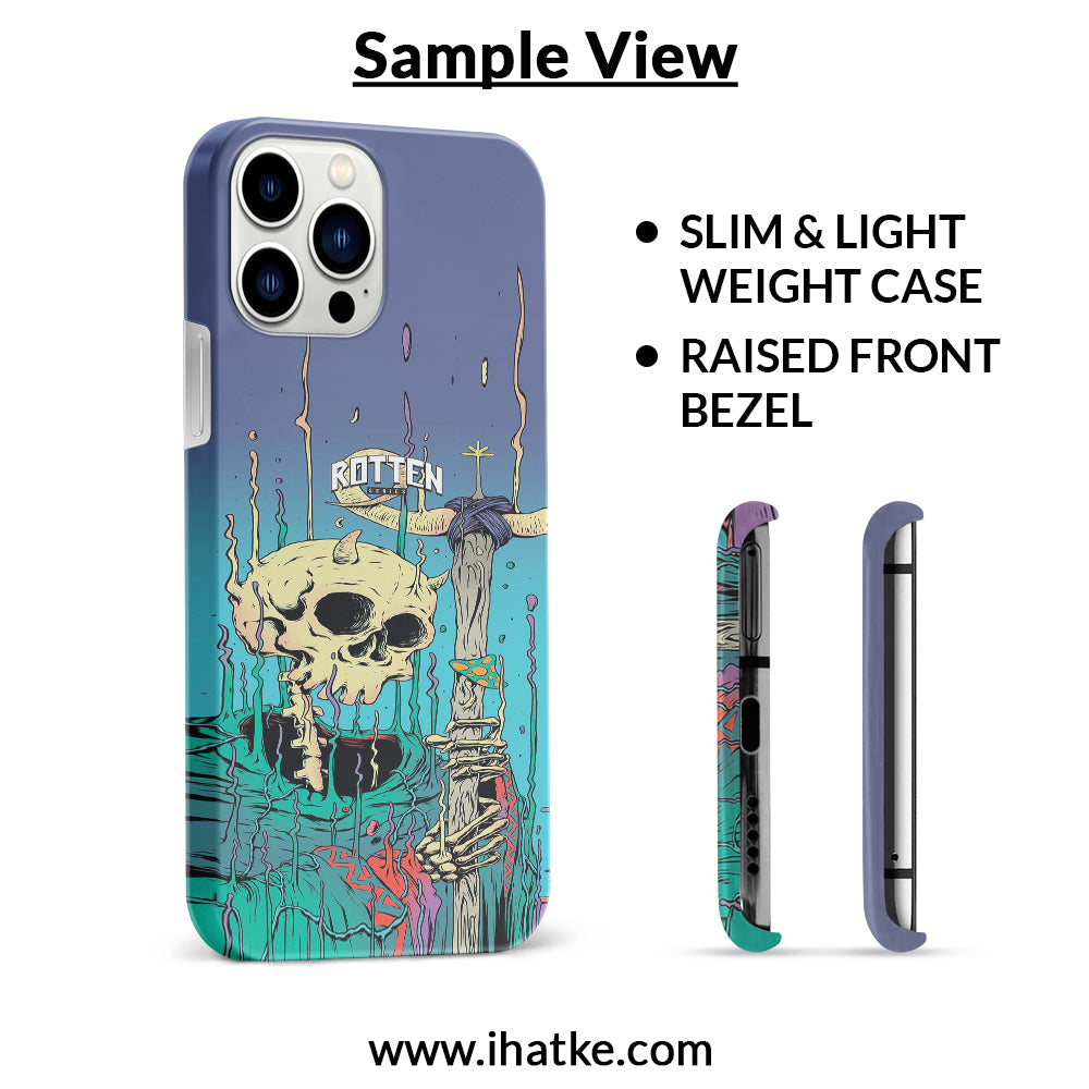 Buy Skull Hard Back Mobile Phone Case Cover For Vivo Y21 2021 Online