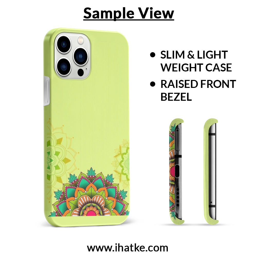 Buy Flower Mandala Hard Back Mobile Phone Case Cover For Poco F4 5G Online