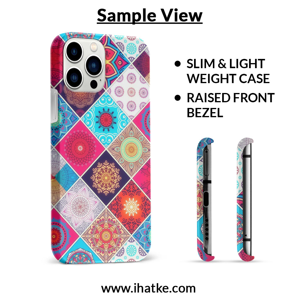 Buy Rainbow Mandala Hard Back Mobile Phone Case Cover For Vivo Y91i Online