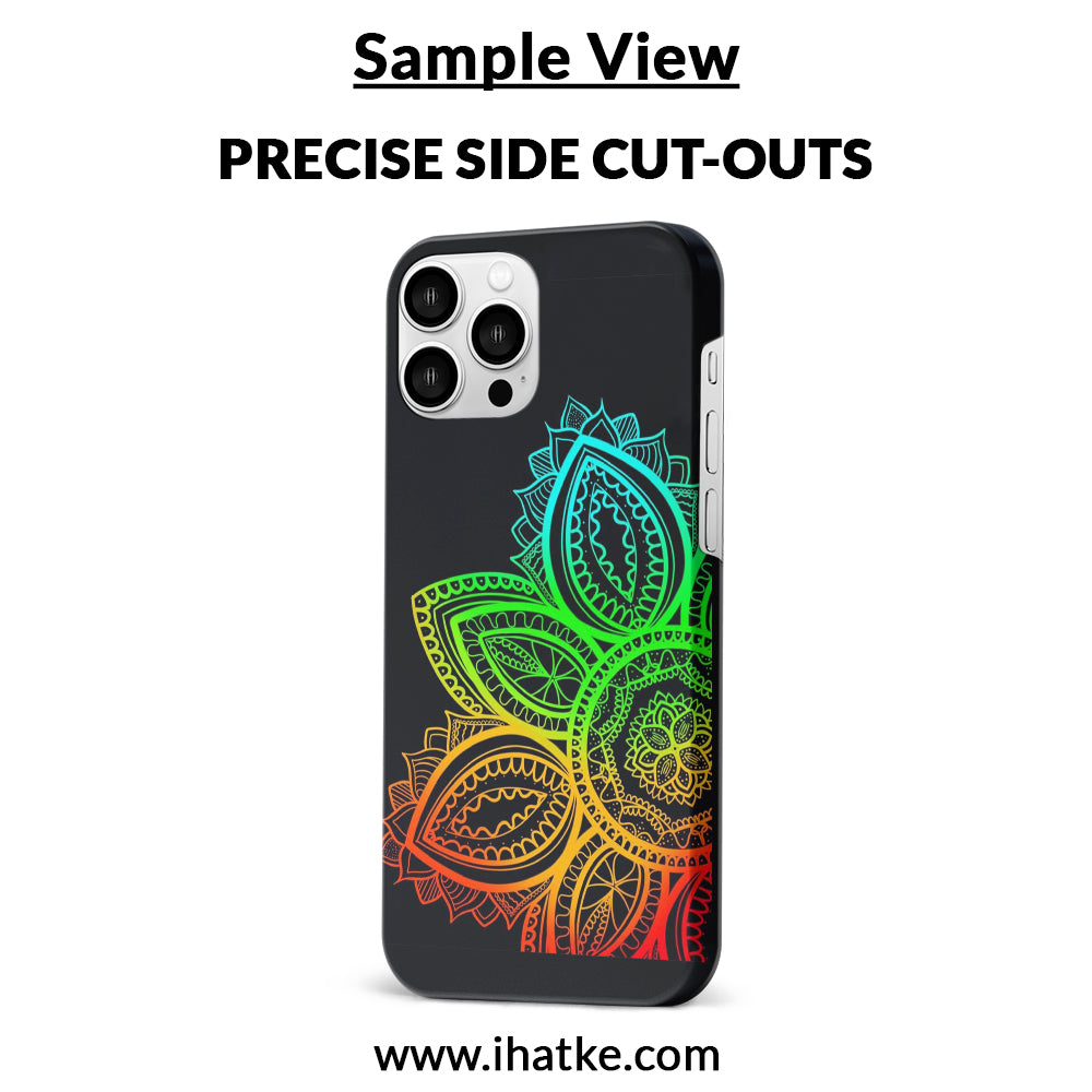 Buy Neon Mandala Hard Back Mobile Phone Case/Cover For iPhone XS MAX Online