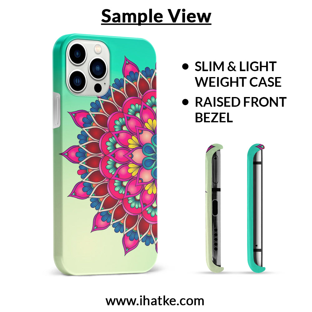Buy Flower Mandala Hard Back Mobile Phone Case/Cover For iPhone 15 Pro Online
