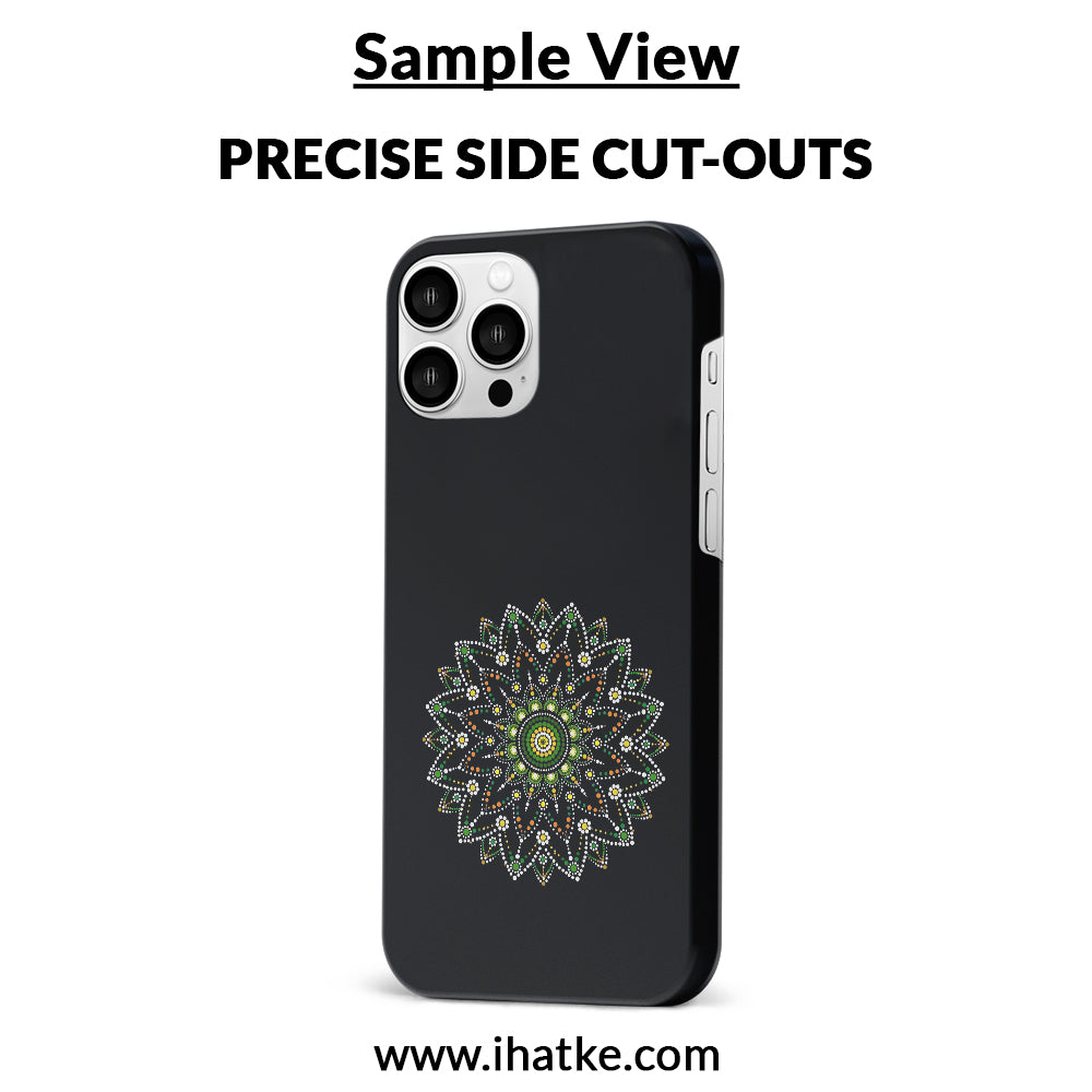 Buy Neon Mandala Hard Back Mobile Phone Case/Cover For iPhone 15 Pro Max Online