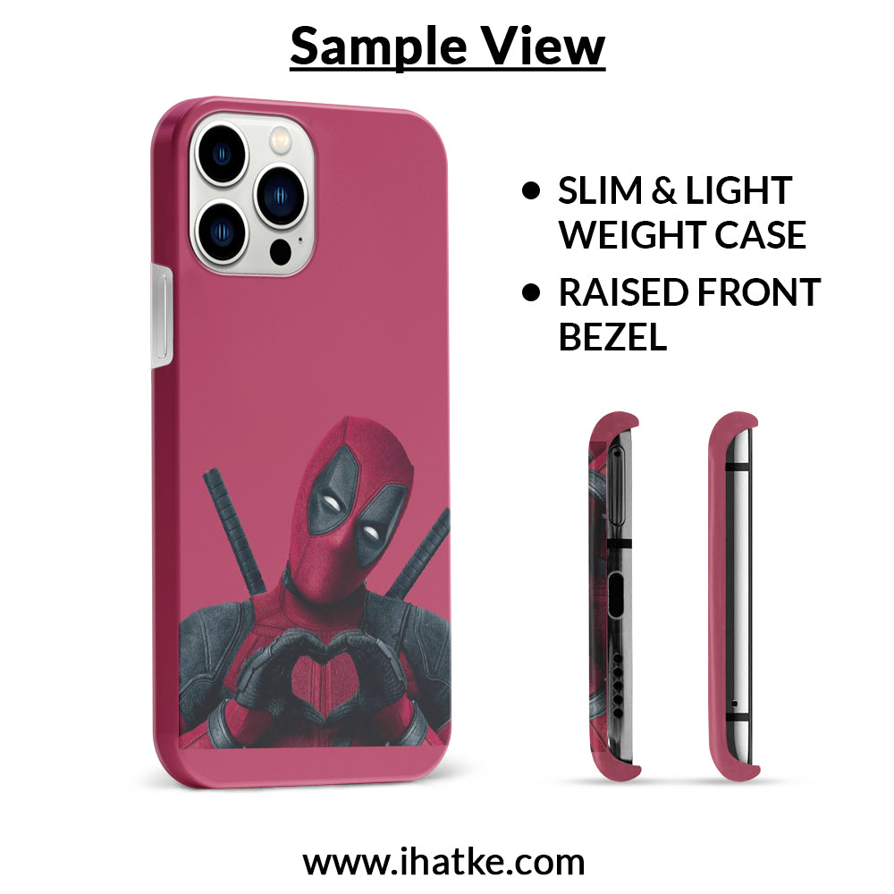 Buy Deadpool Heart Hard Back Mobile Phone Case/Cover For Redmi 12 4G Online