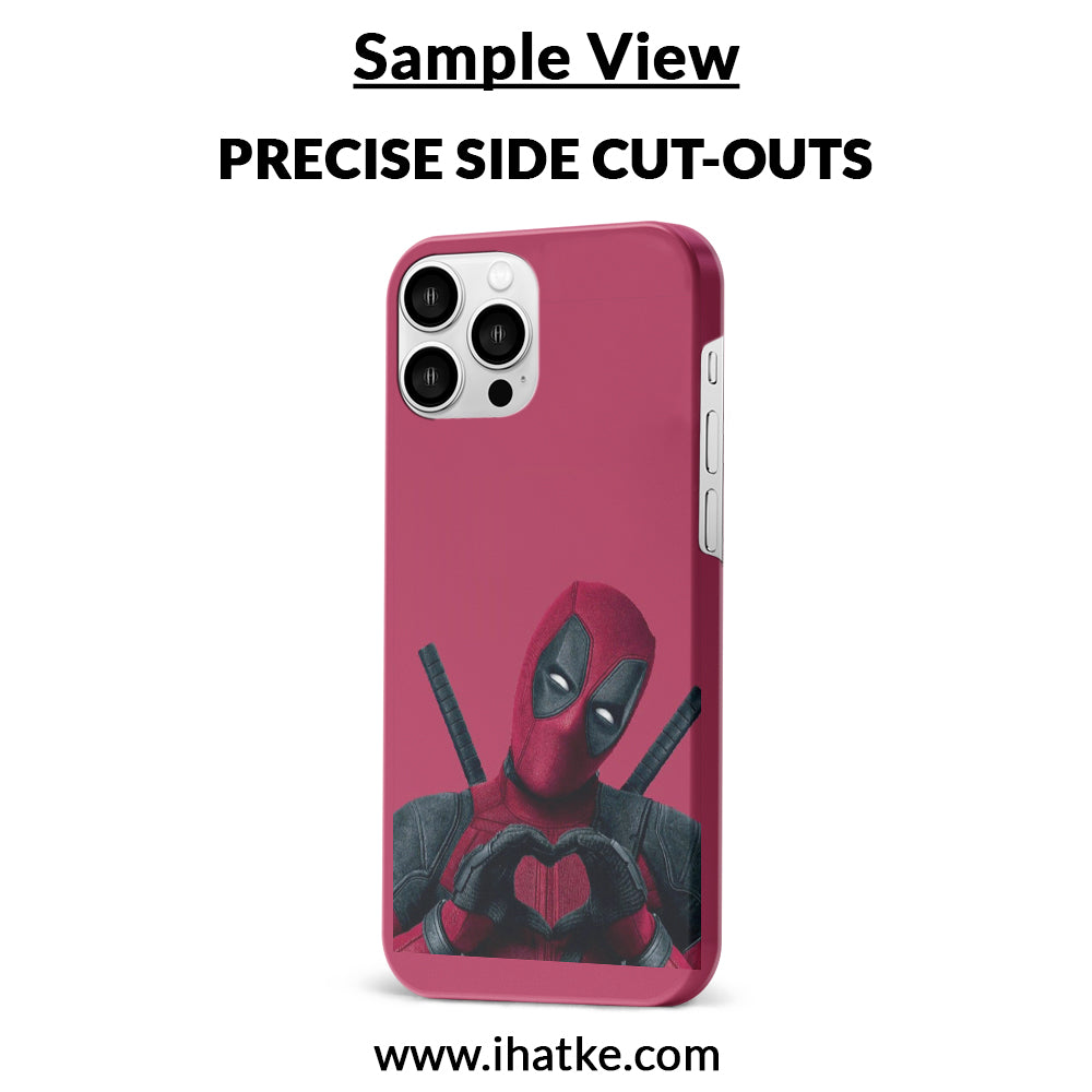 Buy Deadpool Heart Hard Back Mobile Phone Case Cover For Samsung Galaxy A21 Online