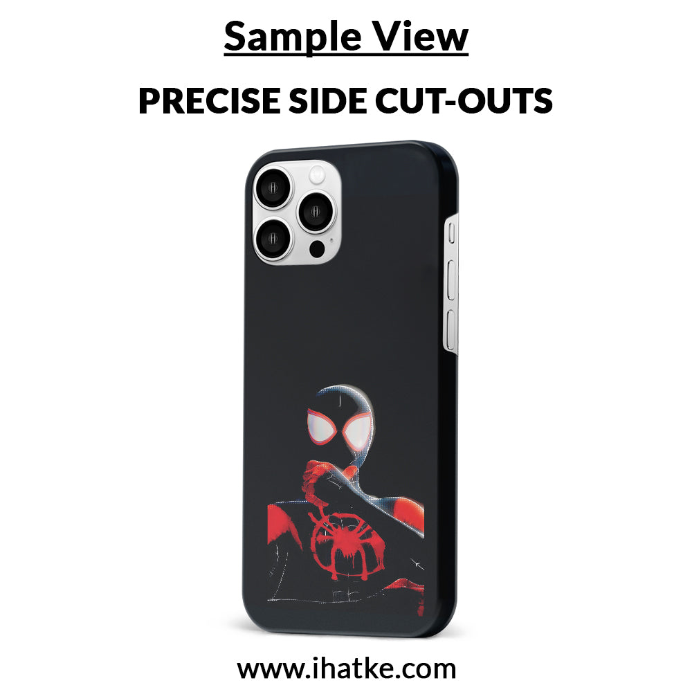 Buy Black Spiderman Hard Back Mobile Phone Case/Cover For iPhone 15 Pro Online