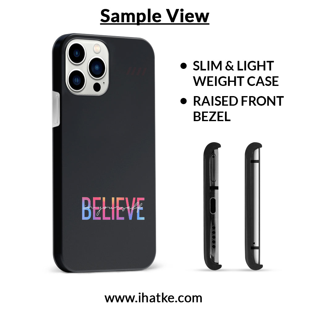 Buy Believe Hard Back Mobile Phone Case/Cover For Apple iPhone 12 mini Online