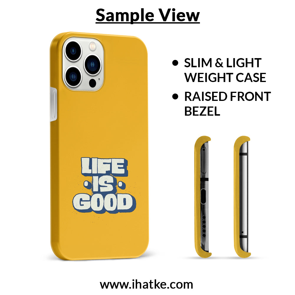 Buy Life Is Good Hard Back Mobile Phone Case/Cover For Apple iPhone 12 mini Online