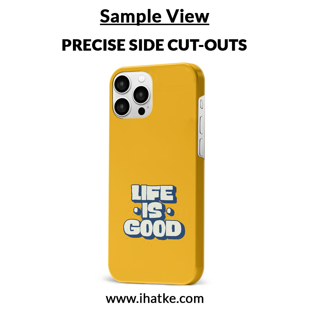 Buy Life Is Good Hard Back Mobile Phone Case/Cover For Apple iPhone 12 mini Online