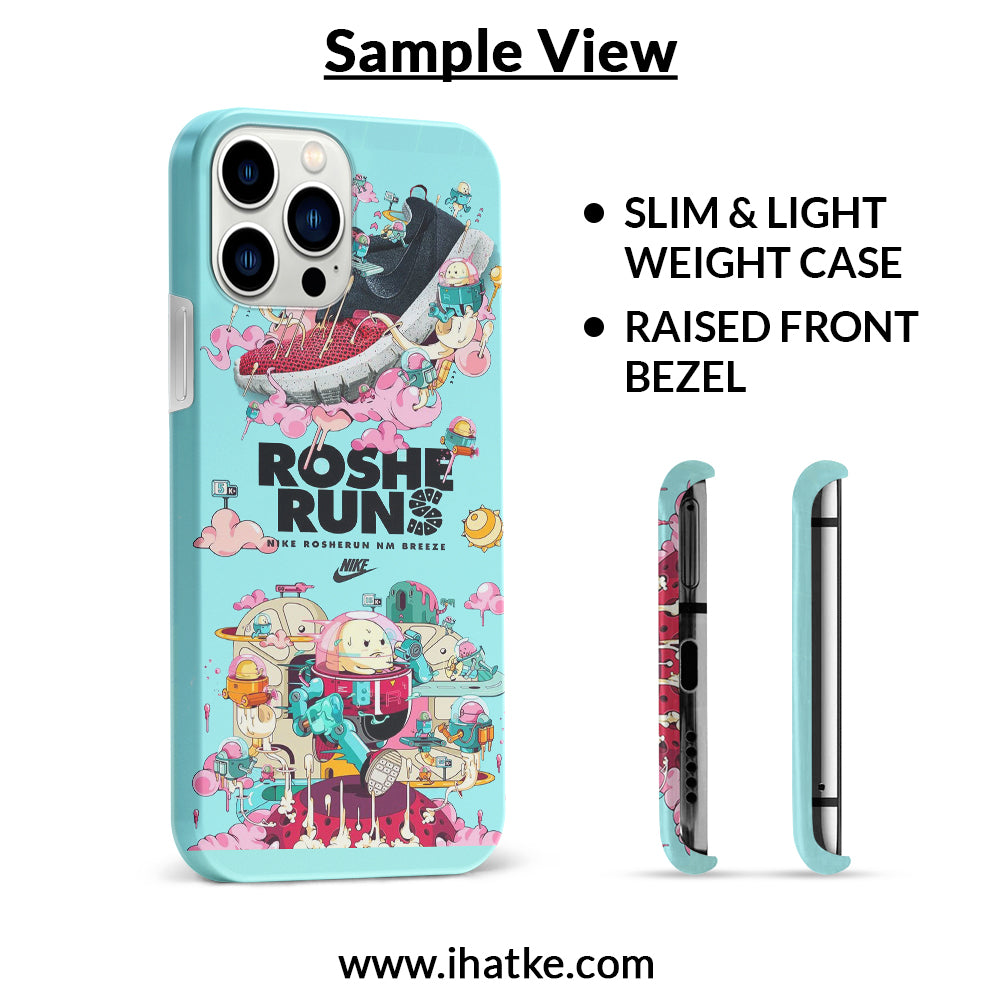 Buy Roshe Runs Hard Back Mobile Phone Case/Cover For iPhone 15 Pro Online