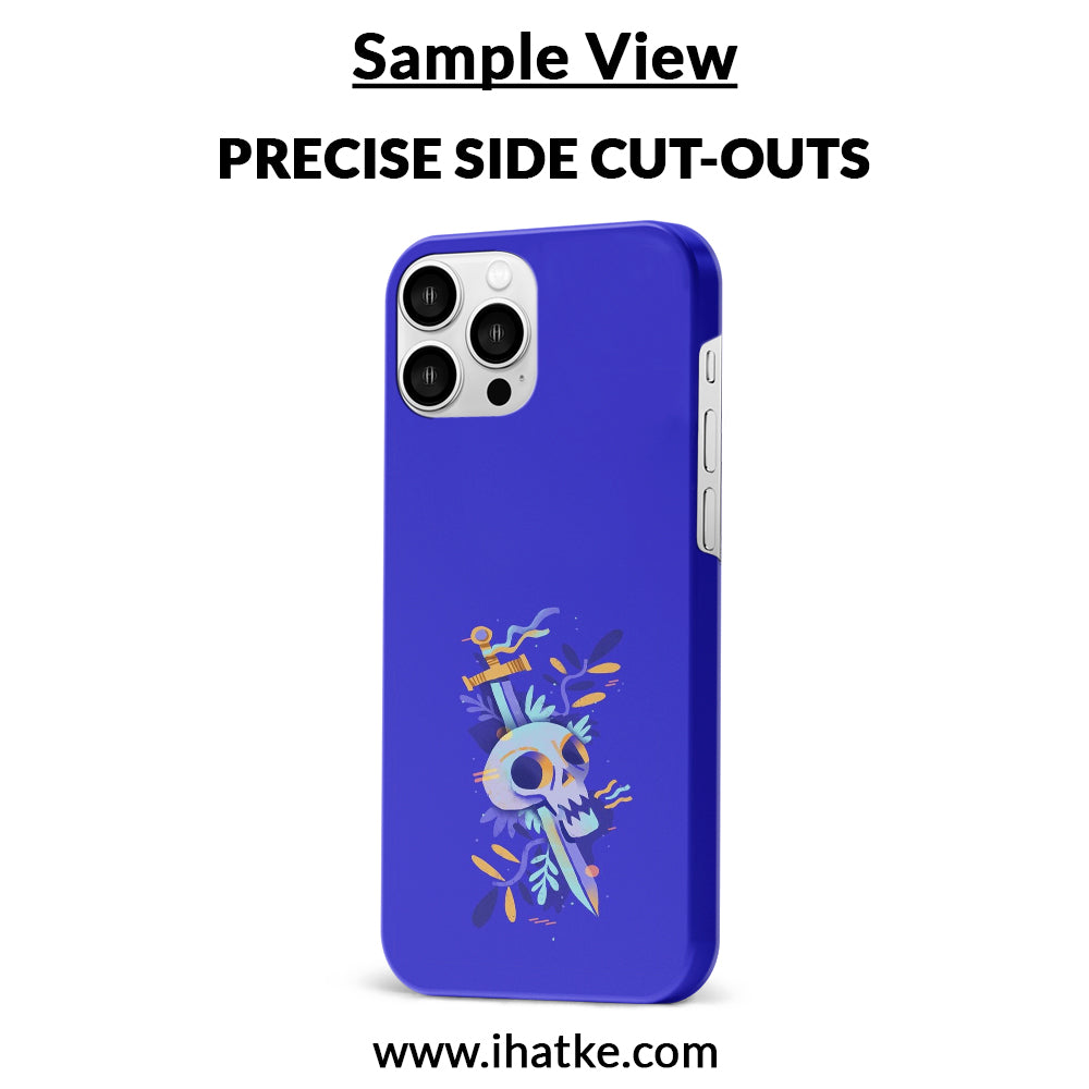 Buy Blue Skull Hard Back Mobile Phone Case Cover For OnePlus 9R / 8T Online