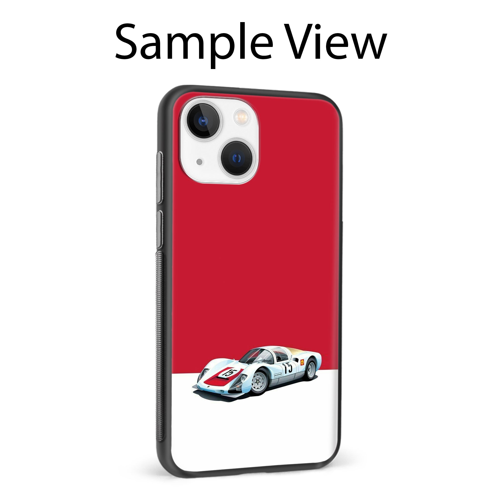 Buy Ferrari F15 Glass/Metal Back Mobile Phone Case/Cover For iPhone 15 Pro Max Online