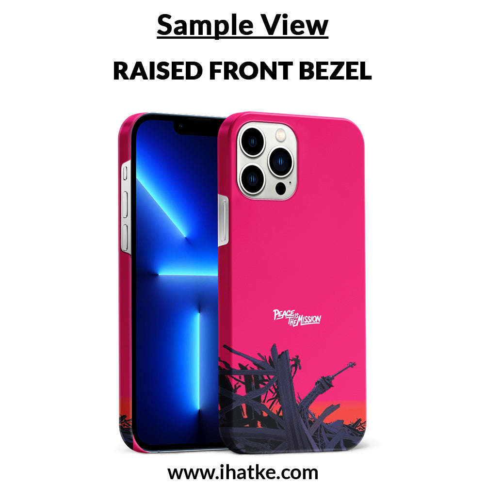 Buy Peace Is The Mission Hard Back Mobile Phone Case Cover For OnePlus 9R / 8T Online