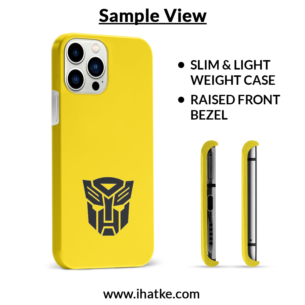 Buy Transformer Logo Hard Back Mobile Phone Case/Cover For iPhone 15 Pro Online