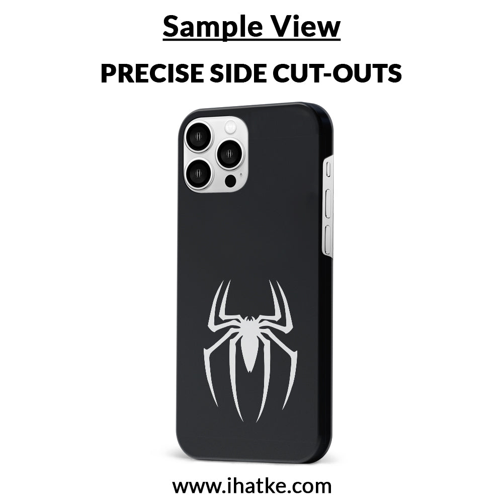 Buy Black Spiderman Logo Hard Back Mobile Phone Case Cover For Samsung Galaxy M10 Online