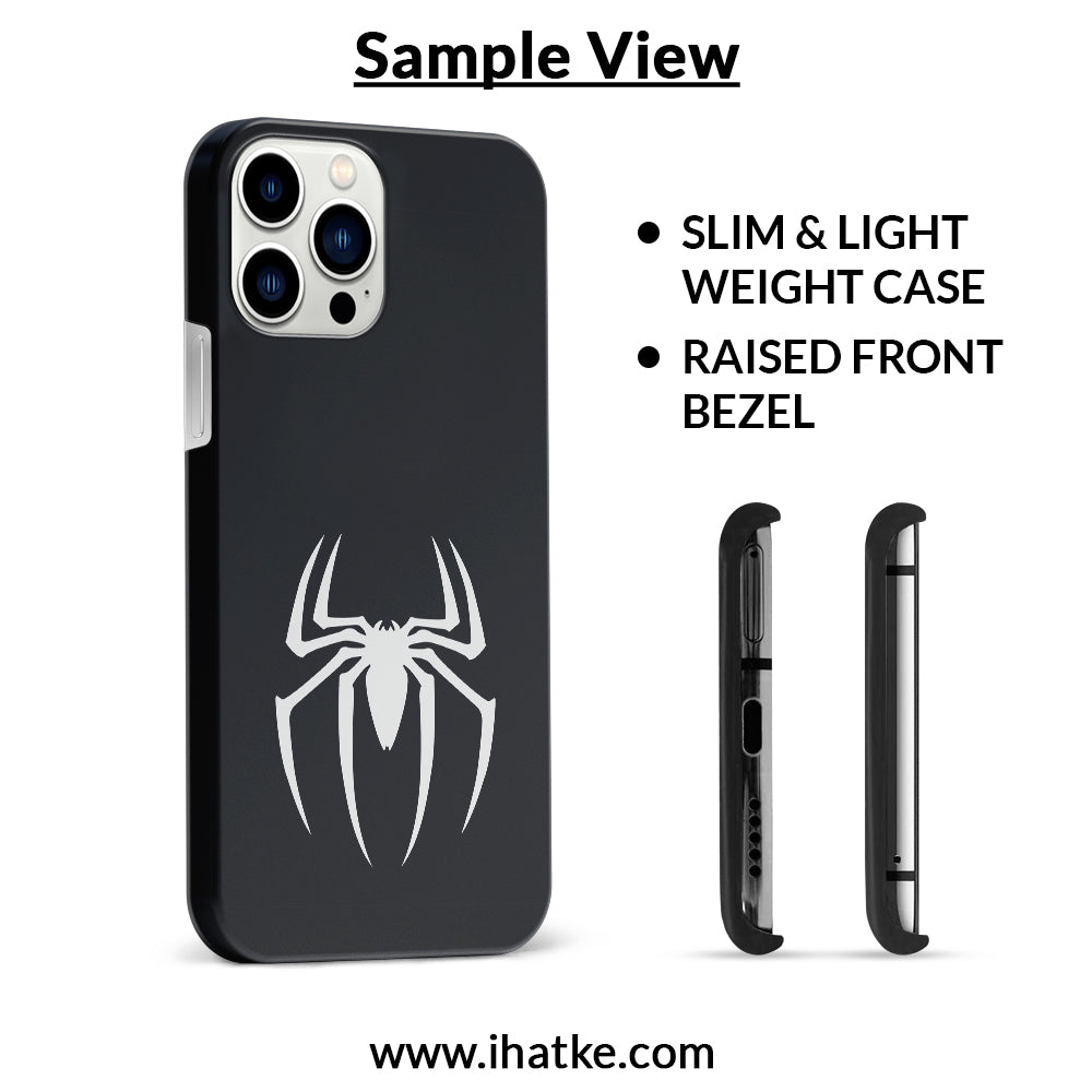 Buy Black Spiderman Logo Hard Back Mobile Phone Case/Cover For Vivo V29e Online