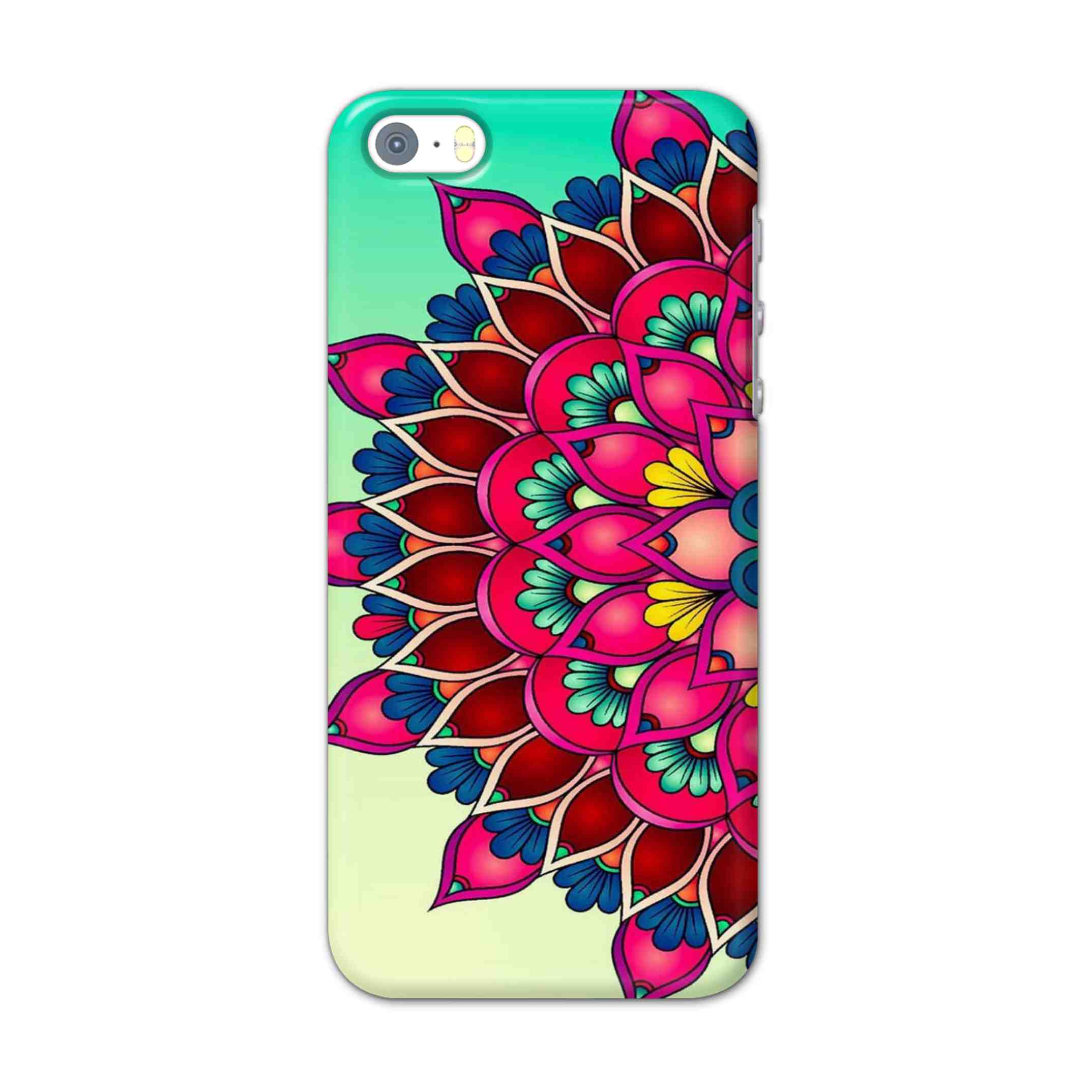 Buy Lotus Mandala Hard Back Mobile Phone Case/Cover For Apple Iphone SE Online