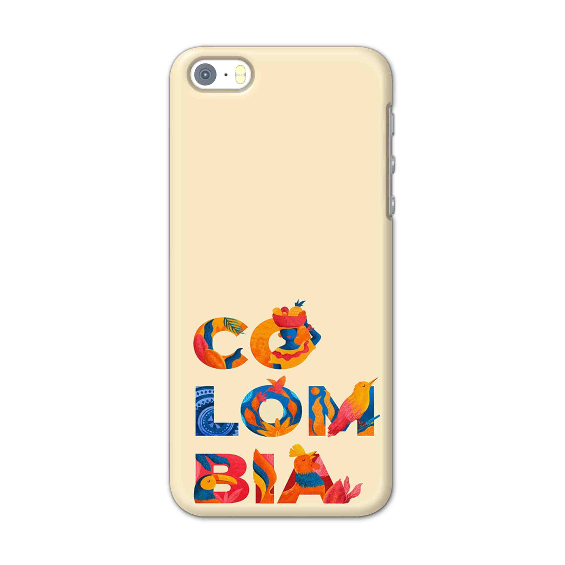Buy Colombia Hard Back Mobile Phone Case/Cover For Apple Iphone SE Online