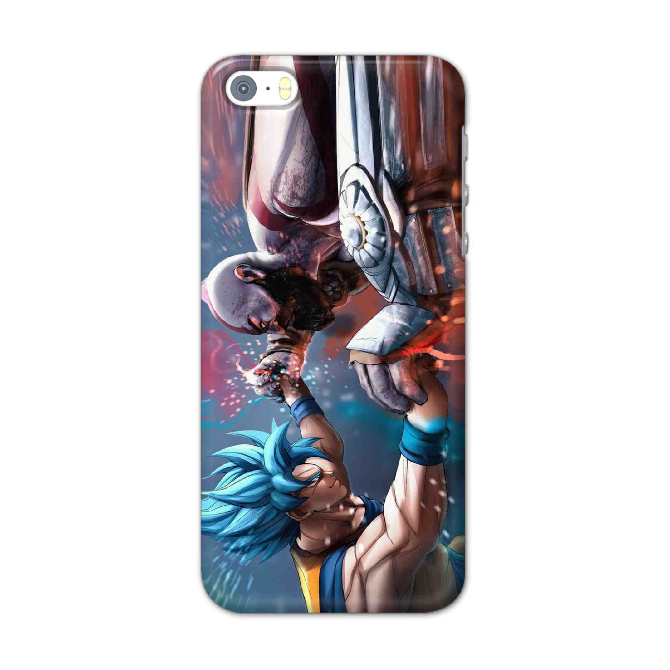 Buy Goku Vs Kratos Hard Back Mobile Phone Case/Cover For Apple Iphone SE Online