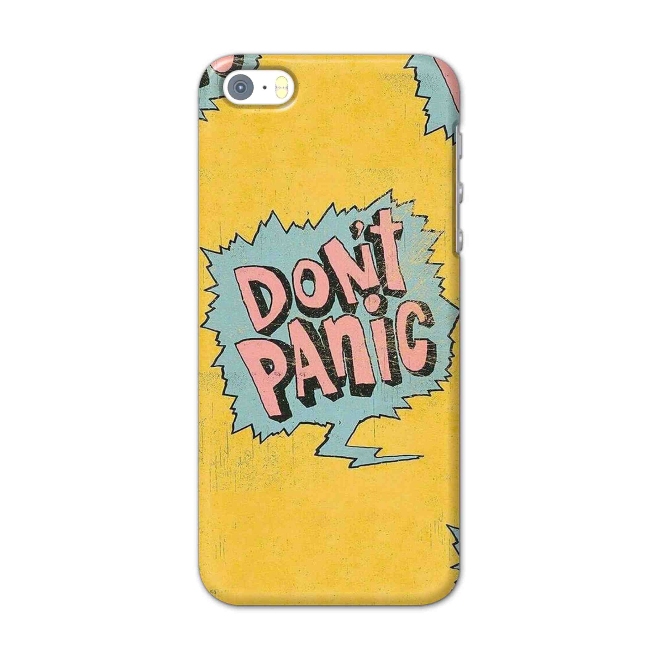 Buy Don'T Panic Hard Back Mobile Phone Case/Cover For Apple Iphone SE Online
