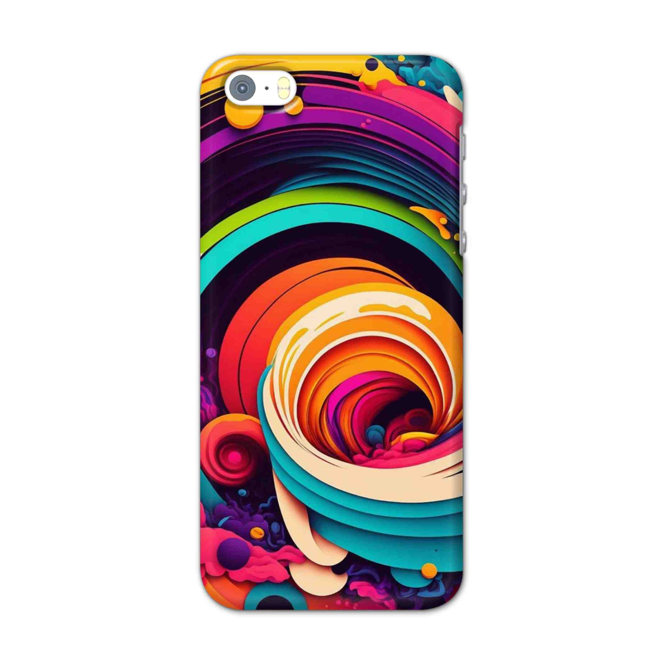 Buy Colour Circle Hard Back Mobile Phone Case/Cover For Apple Iphone SE Online